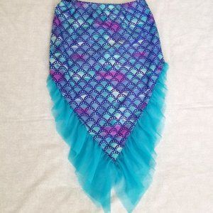Mermaid Swim Skirt, Girl's Size XS